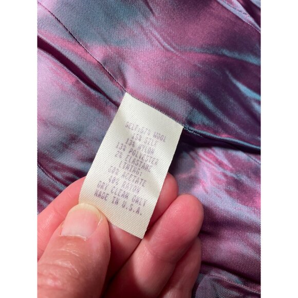 Anthropologie Blazer Jacket Womens Sz M Cottagecore Dainty Heritage Y2K Classic - Picture 11 of 13